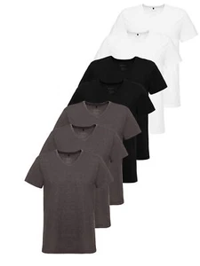 Camiseta hombre Tazzio Basic Shit escote en V cuello en V camiseta interior - Imagen 1 de 54