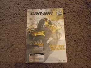 2007 Can-Am BRP Outlander 500 / 650 / 800 EFI Owner's Operator's Manual - Picture 1 of 3