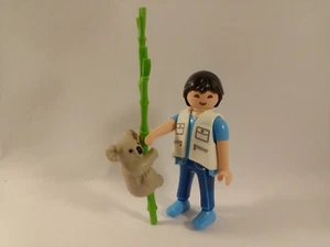 sympa soigneur de koala Playmobil ( zoo , ferme ) 0715 - Imagen 1 de 1