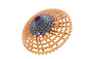KCNC Bicicleta de Montaña Bicicleta Cassette 12 Velocidades 9-52T para Sram Eagle XX1 X01 Dorado - Imagen 1 de 9