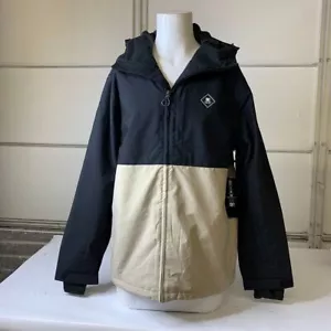 DC SHOES Basis Technical Jacket Men's Size Large Black - Picture 1 of 6