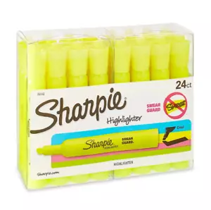 Pack of 24 Sharpie Accent Tank Highlighters, 24 ct. Office School Supplies - Picture 1 of 3