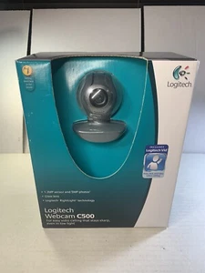 NUEVO Logitech Webcam C500 USB 2.0 1.3mp 5mp Nuevo Lente de Vidrio Sellado de Fábrica - Imagen 1 de 6