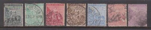 (F166-114) 1882-98 Cape of Good Hope part set of 7stamps 1/2d to 6d (DN)  (LU71) - Bild 1 von 1