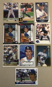 Todd Hundley ⚾️ Los Angeles Dodgers Baseball Cards ⚾️ 10 Card Lot ⚾️ B154 - Picture 1 of 12