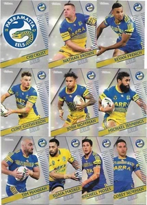 2018 NRL Traders Pearl Parallel Special EELS Team Set - Picture 1 of 1