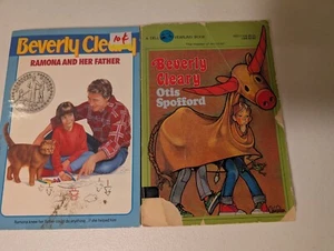 Lot of 2 Beverly Cleary Books - Ramona and Her Father / Otis Spofford (Used) - Picture 1 of 2