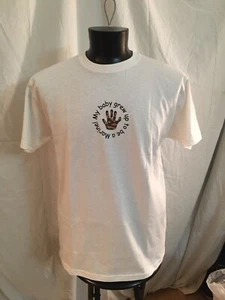 Graphic T-Shirt "My Baby Grew Up To Be A Marine” Fruit of the Loom Large - Picture 1 of 5