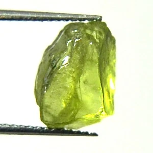 Peridot ROUGH FACET GEM GEMSTONE LIME GREEN VIETNAM GENUINE NATURAL 3.85Ct NICE - Picture 1 of 11