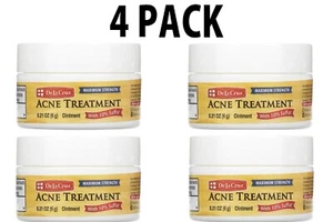 De La Cruz, 4 PACK, Acne Treatment Ointment with 10% Sulfur, Maximum Strength - Picture 1 of 4