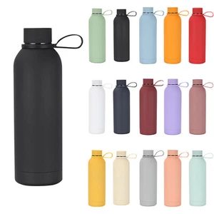Insulated Water Bottles with Handle 500ml Stainless Steel Water Bottle for Sport - Picture 1 of 56