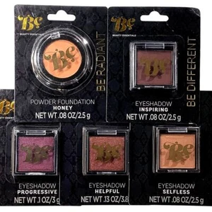 5-PK Beauty Essentials Eyeshadows (4) & Powder Foundation (1) See Details Within - Picture 1 of 2