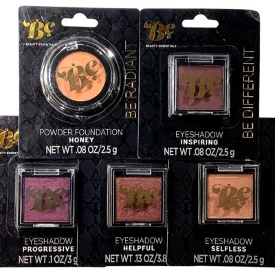 5-PK Beauty Essentials Eyeshadows (4) & Powder Foundation (1) See Details Within - Image 1 of 2