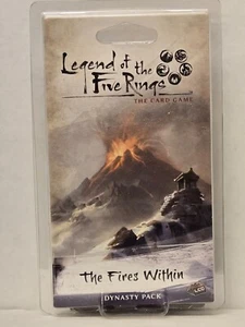 L5R LEGEND OF THE FIVE RINGS LCG DYNASTY PACK THE FIRES WITHIN - Picture 1 of 2