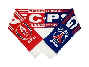 Sciarpa/Memorabilia partita europea Arsenal v PSG Paris Saint-Germain 01/10/2024 - Foto 1 di 7