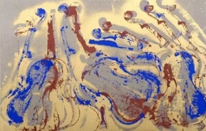 Arman Arman " Cavalcade or Symphony In Gold " MAKE OFFER WGAB - Picture 1 of 1