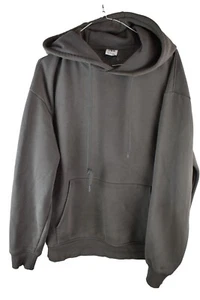 ZARA Grey Hoodie size L Mens Pullover Jumper Casual Outdoors Outerwear - Picture 1 of 9