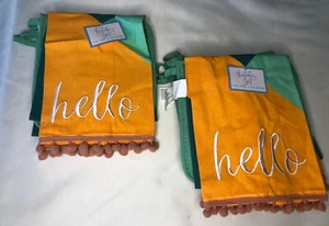 kitchen set dish towel & pot holder set of 7 sets  - Picture 1 of 12