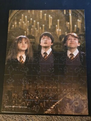 2001 Mattel Harry Potter And The Sorcerer’s Stone 100 Piece Puzzle Complete - Image 1 of 4