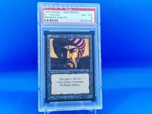 El-Hajjaj 1x ARN MTG Arabian Nights Rare Vintage PSA 8 black - Picture 1 of 1