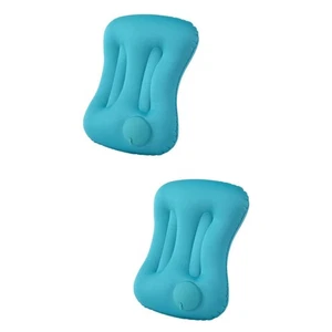  2 Pack Kopfkissen Strand Aufblasbar Aufblasbares Camping Reisekissen - Bild 1 von 12