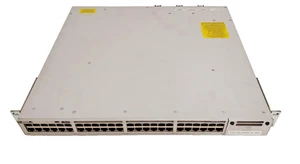 Cisco Catalyst C9300-48T-A Switch | 48-Port Gigabit | 2x PSU 3x FAN - Picture 1 of 9