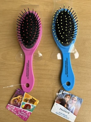 Disney Princess and Frozen Il Girls Hair Brush | Detangling Air Cushion Comb, - Image 1 of 4