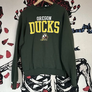 Champion Oregon Ducks Green Sweatshirt NCAA College Football Basketball S - Picture 1 of 4