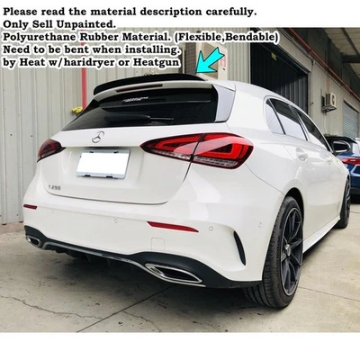 Alerón trasero Stock 284F para hatchback M Benz clase A W177 2018~2021 Foto 1 de 4