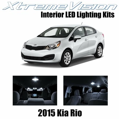Светодиод для салона XtremeVision для Kia Rio 2015+ (8 шт.) чисто белый - Изображение 1 из 4