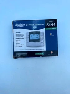 Aprilaire 8444 Termostato Elettronico Non Programmabile Bianco Display Digitale - Foto 1 di 6