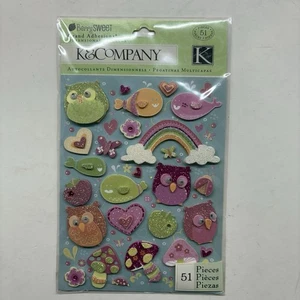 K & Company Berry Sweet Icon Grand Nuovi Adesivi Adesione 51 Pezzi 569133 - Foto 1 di 5