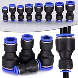 5x PVC Hose Quick Access Tee Connector Misting Nozzles System Coupling Adapters - Picture 1 of 20