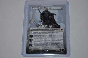 MTG magic EDGE OF ETERNITIES eoe mythic TEZZERET CRUEL CAPTAIN #287 borderless - Picture 1 of 2