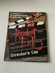 Resident Evil Director's Cut Prima's Unauthorized Strategy Guide gc used rare  - Picture 1 of 23
