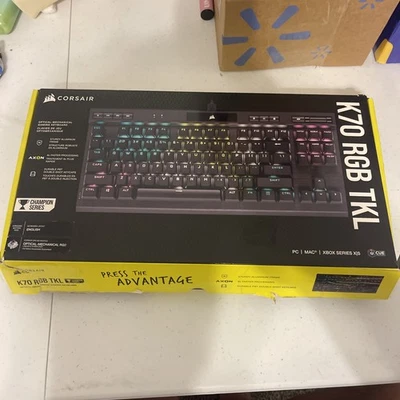 CORSAIR K70 RGB TKL Champion Series Optical (Opx) Mechanical Gaming Keyboard  - Image 1 of 3