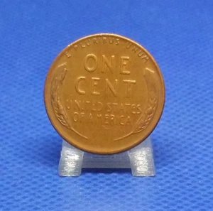 1953 Wheat Penny Die Chip on Wheat Ears - Picture 1 of 2