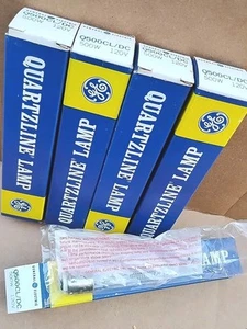 (5) GE Q500CL/DC 500W 120V Bayonet Base With Original Package - Picture 1 of 7