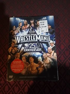 WWE Wrestlemania XXV 25th Anniversay 3-Disc DVD Wrestling John Cena Undertaker - Foto 1 di 2
