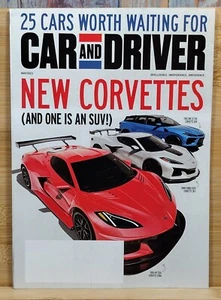Car and Driver Magazine MAY 2023 25 Cars Worth Waiting for - New Corvettes - Picture 1 of 24