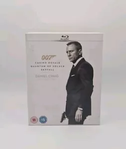 Daniel Craig Collection Blu-ray Boxset - James Bond 007 3 Movie Set | Reg Free - Picture 1 of 9