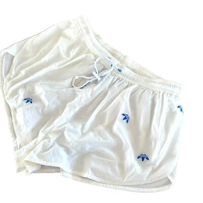 Pantalones Cortos para Correr Adidas X Alexander Wang Para Hombre Atléticos Blanco Logo Talla XL Foto 1 de 4