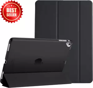 iPad Pro 12.9 Case 1st/2nd Gen (2015/2017) Slim Lightweight Stand Cover Black - Picture 1 of 12