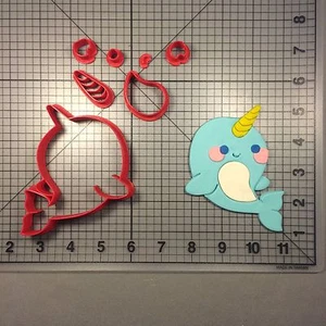 Narwhal 102 Cookie Cutter Set - Picture 1 of 2