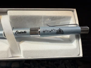 Cross Disney Stationery Collection Cinderella Series Light Blu Ballpoint Pen NIB - Picture 1 of 4