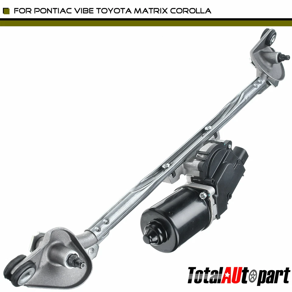 Conjunto de acoplamiento de limpiaparabrisas con motor para Toyota Corolla Matrix Pontiac Vibe 2003-2008 Foto 1 de 4