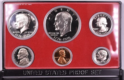 1975-S U.S. Mint 6 Coin Proof Set - ULTRA FRESH SETS Cover