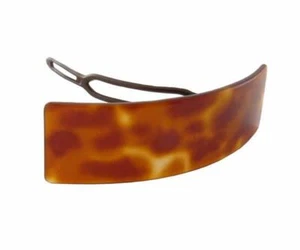 Speert authentische handgefertigte Schweizer europäische Barrette-Stil 466 Schildkröte braungold - Bild 1 von 1