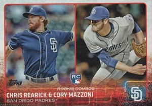 2015 Topps Update #US194 Chris Rearick / Cory Mazzoni RC