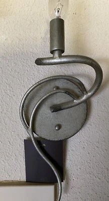 Aplique de pared Varaluz Lighting #235K01SA One Light acabado plateado envejecido 12,5"h x 5"w Foto 1 de 3